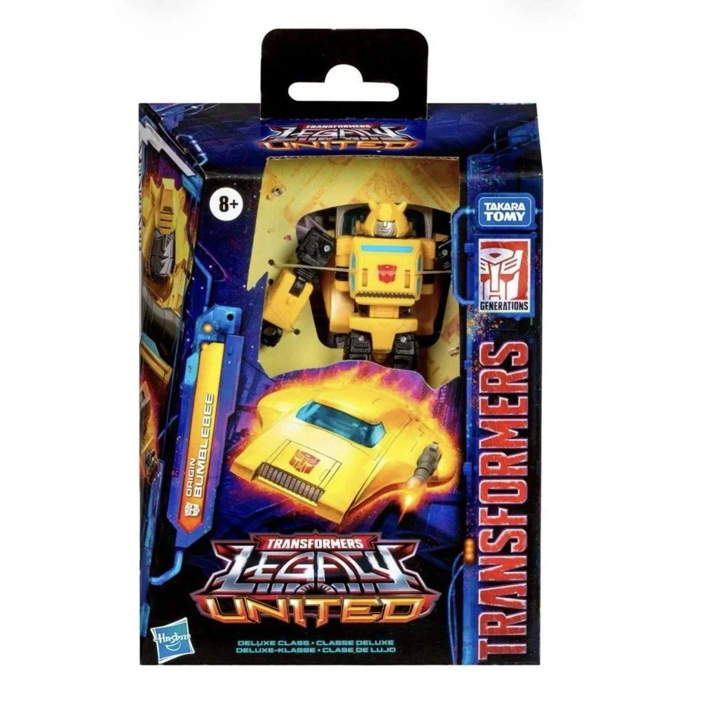 Transformers Generations Legacy United Deluxe - Origin Bumblebee - Figure